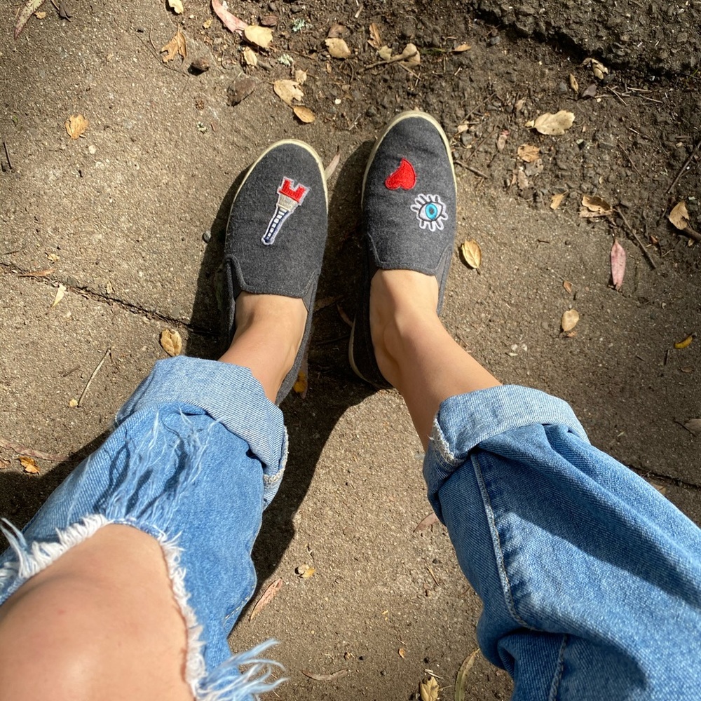 BP Women’s Slip On Shoes Grey